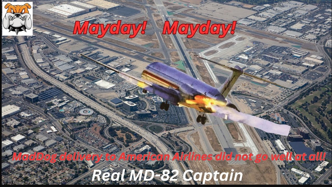 #14/ Real MD-82 Capt. attempts to deliver a brand-new airplane to American in the year 1983!