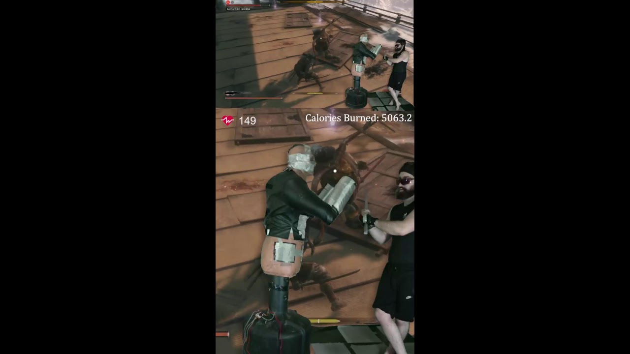 Sekiro On A Punching Dummy