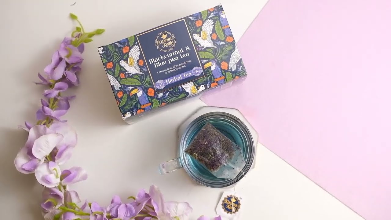 Blackcurrant and Blue Pea Tea