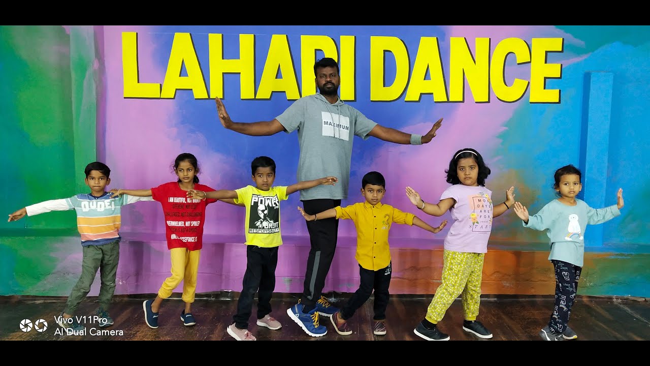 #DANCE BASIC STEPS FOR KIDS STEP BY STEP IN TELUGU LANGUAGE#EPISODE-9#Lahari Dance Fitness Academy.