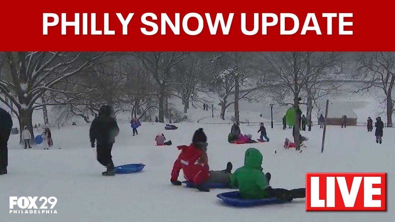 LIVE 🔴 Snow, blizzard conditions impact Philadelphia area