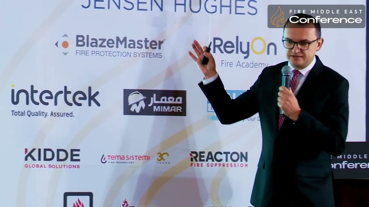 TED-Style Talk with Emirates Safety Laboratory | Fire Middle East Conference 2025