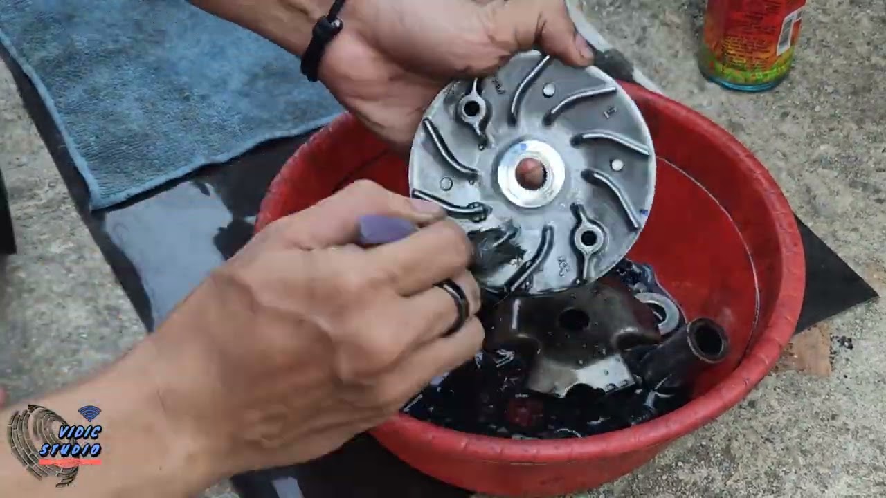 Tutorial Servis CVT matic motor Honda all new scoopy