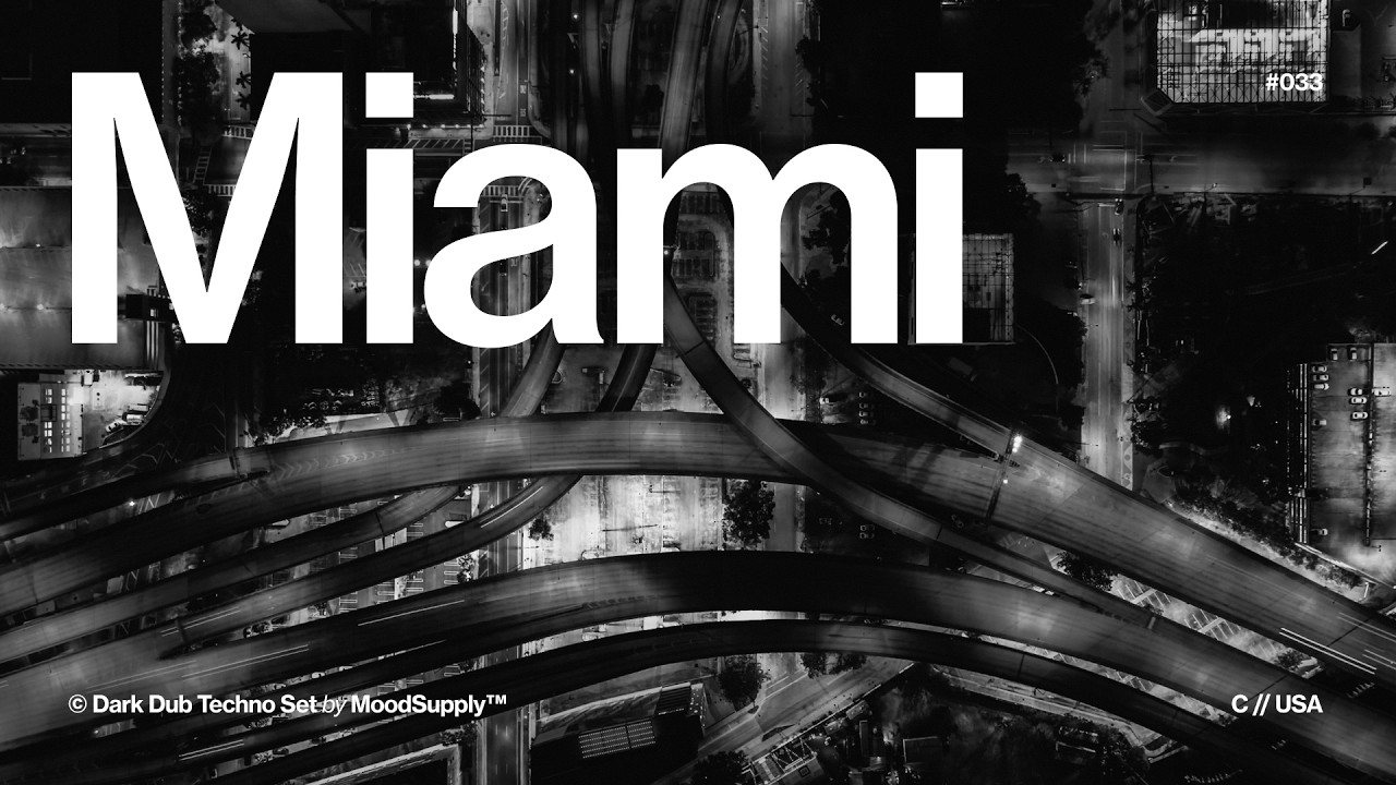 Miami Dark Dub Techno Set // Ocean City Dub Atmosphere