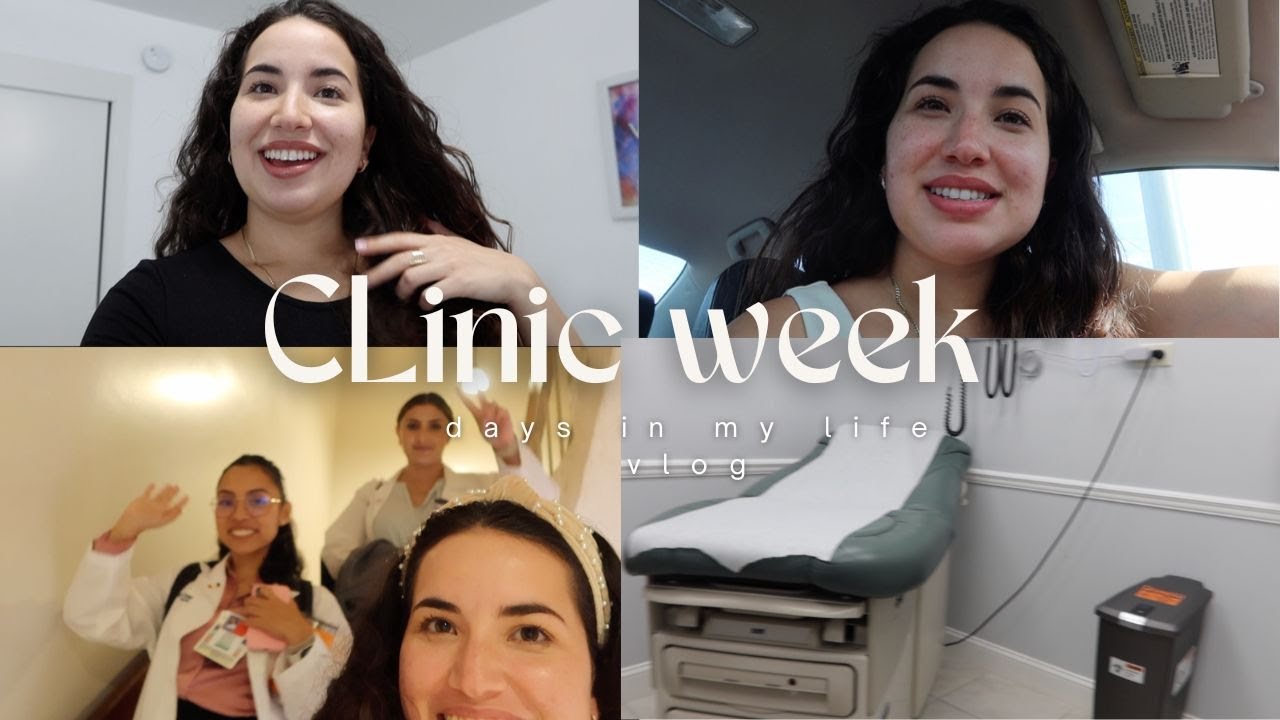 Clinic Week Days in my Life Vlog | 1st year Internal Medicine Residency