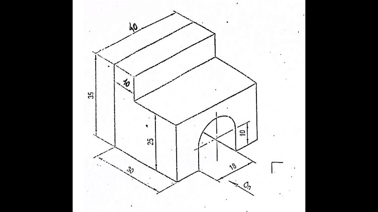 Teknik Resim-Görünüş çıkarma-4