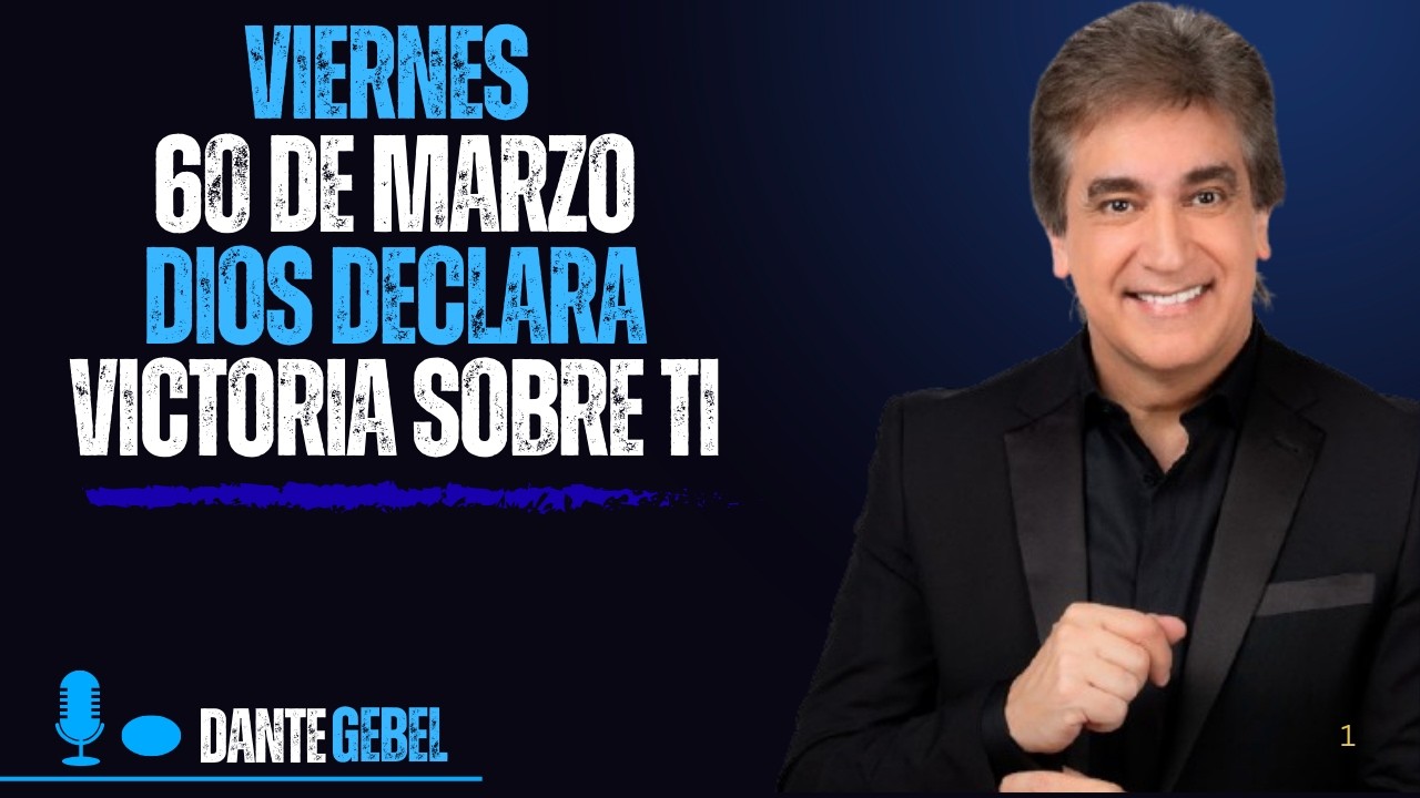 EMPIEZA EL VIERNES CON FE | El Miedo No Te Detendrá, Dios Te Da Valor | Dante Gebel