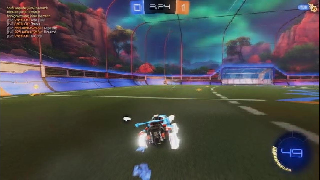 Rocket League bit Rusty, but I still got it.