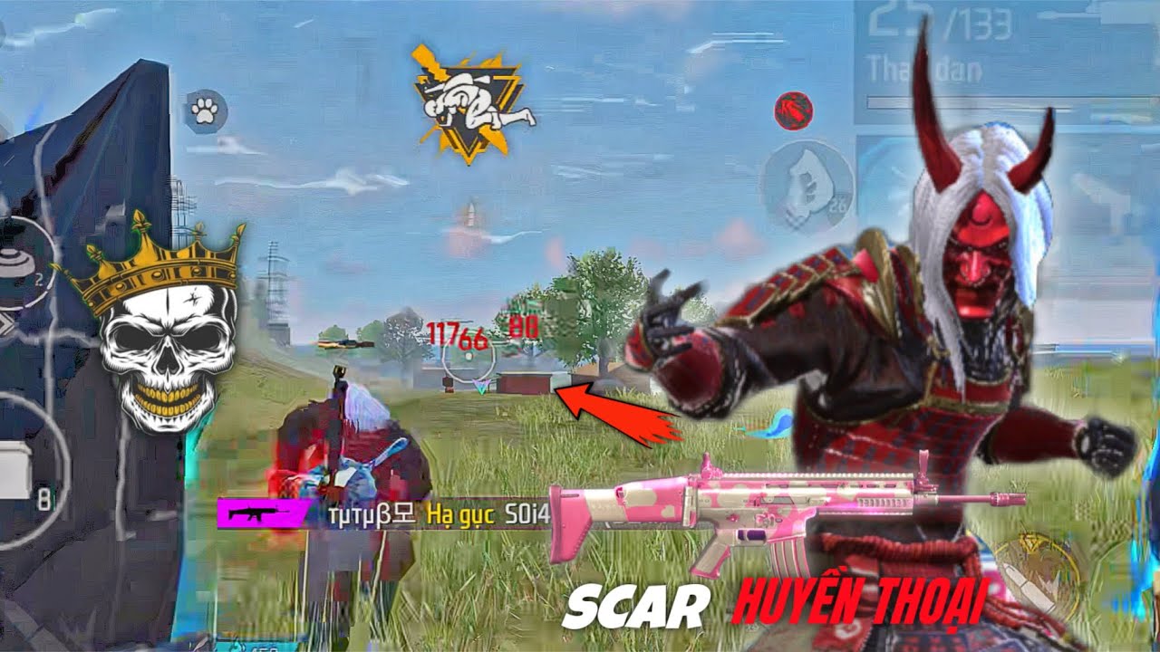 (FREEFIRE) Scar Huyền Thoại Trở Lại !!
