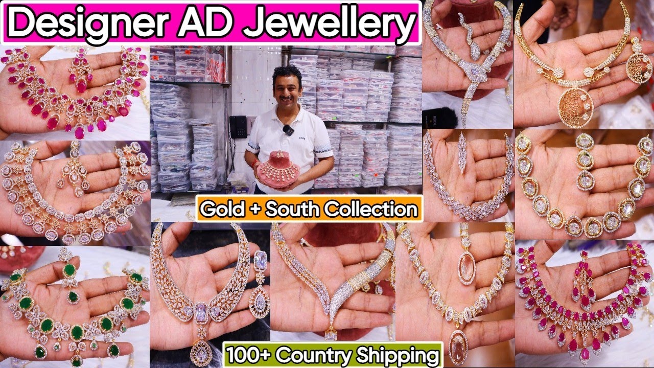 Latest Premium Bridal AD Jewellery Collection 2024 | Fancy Luxury & Designer Trendy AD Jewellery