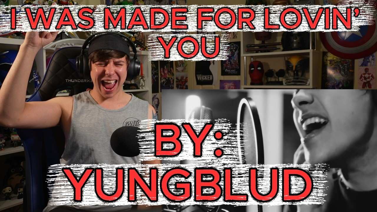 У него потрясающий голос!!!!!! Реакция на песню YUNGBLUD - I Was Made For Lovin’ You вслепую.