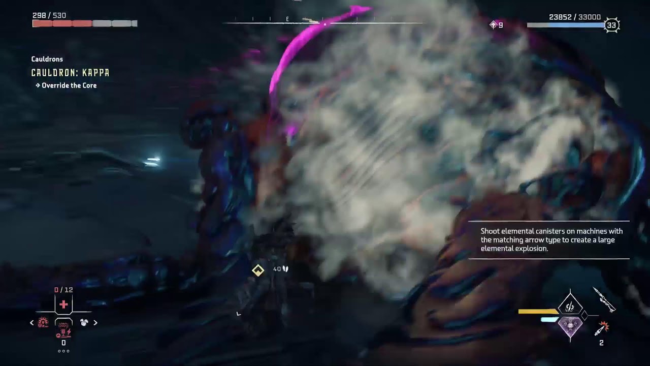 Horizon Forbidden west killing for fun