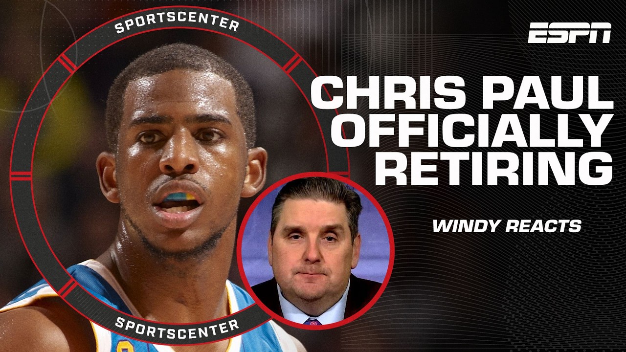 What will Chris Paul do now that he's retired? 💭 Windy suggests coaching, broadcasting & more | SC