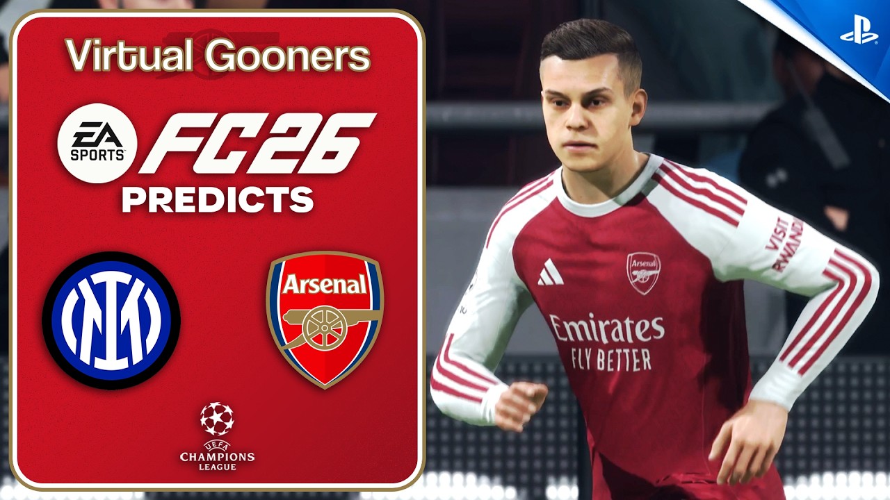 FC 26 | Inter Milan vs Arsenal - UEFA Champions League 25/26 (PS5 Gameplay)