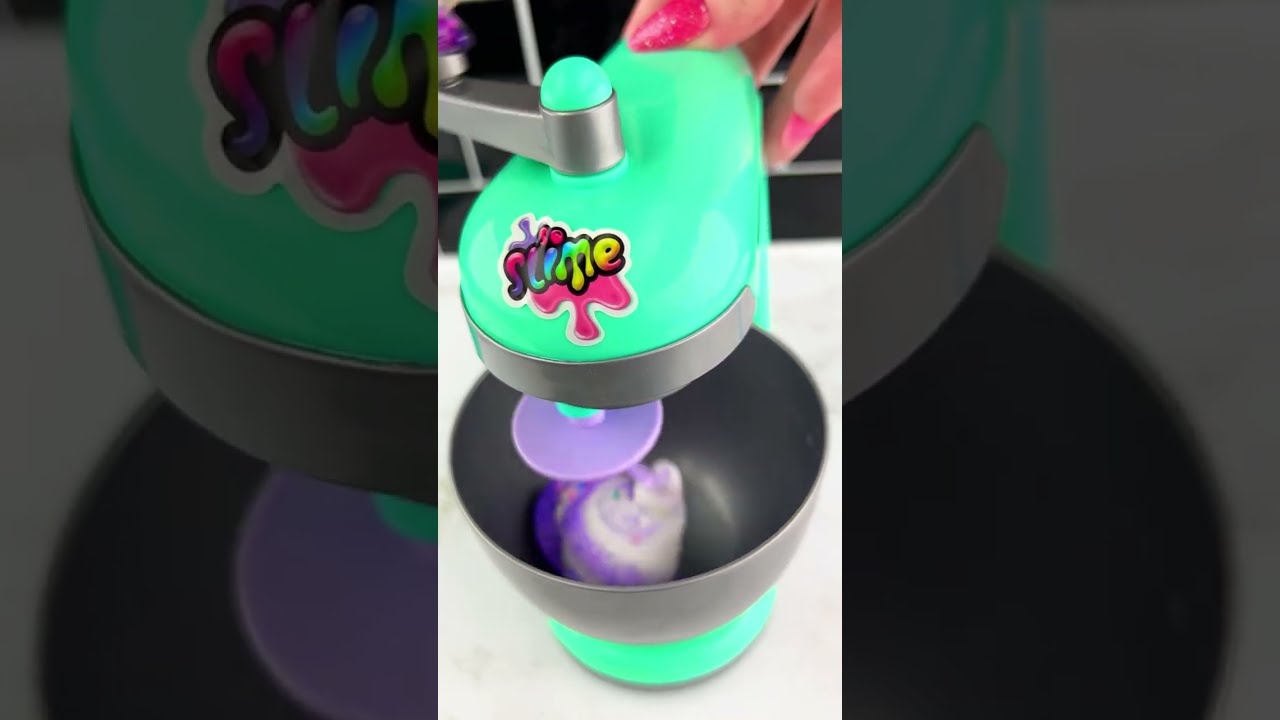 Cute Mini So Slime DIY Mixer Machine Satisfying Video ASMR! #fidgets #asmr #oddlysatisfying