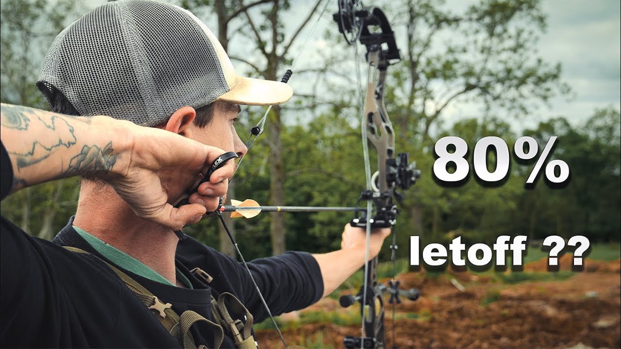 should you run 80% let off on your bow???