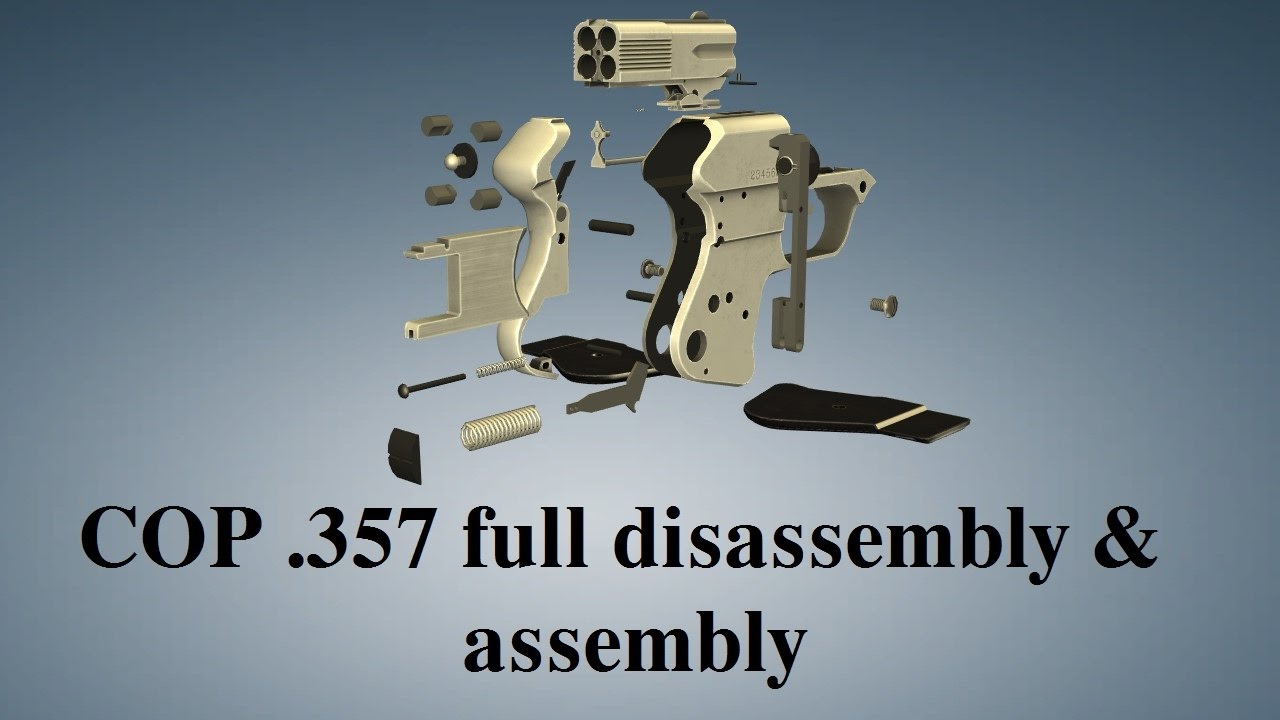 COP .357 Derringer: full disassembly & assembly | World of Guns