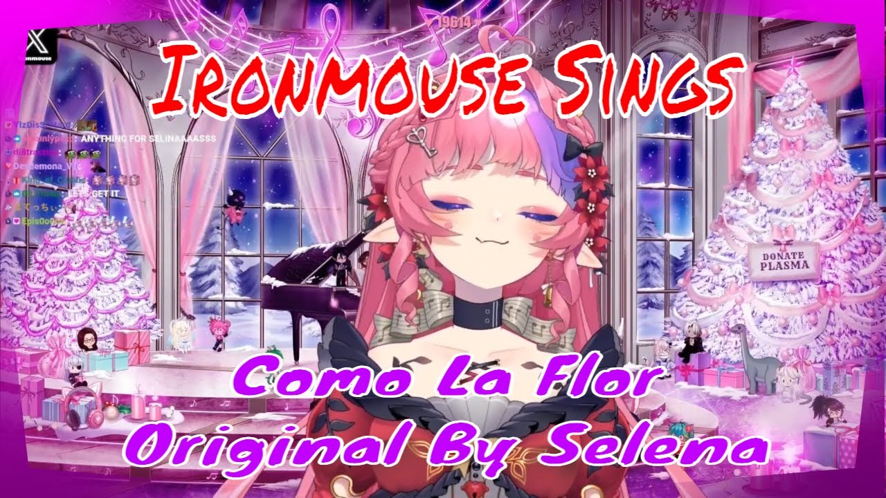 Mouse Sings Como La Flor - Original By Selena