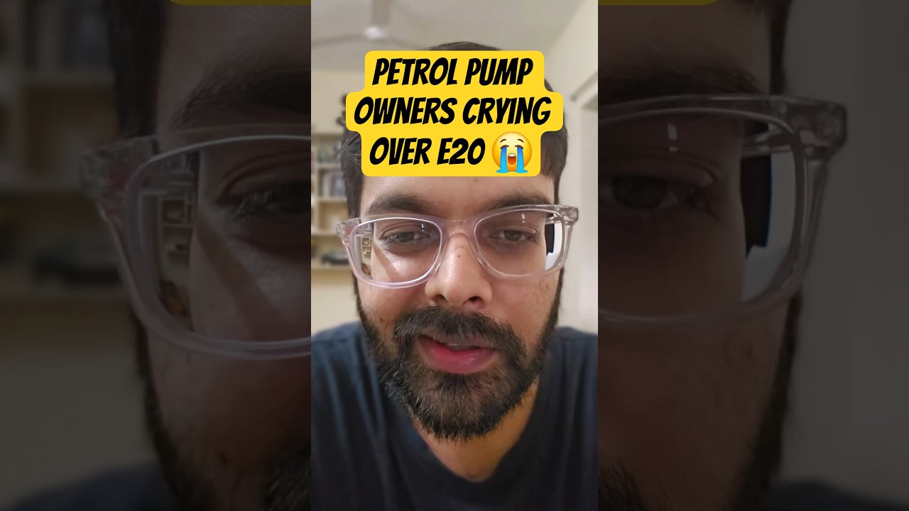 Petrol pump owners crying over E20 now?! #news #opinion #trending #ethanol #e20 #nitingadkari