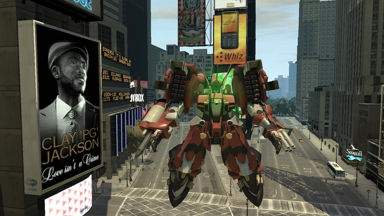 Grand Theft Auto IV - AltEisen Riese Mech Robot A.C.E. (MOD) HD