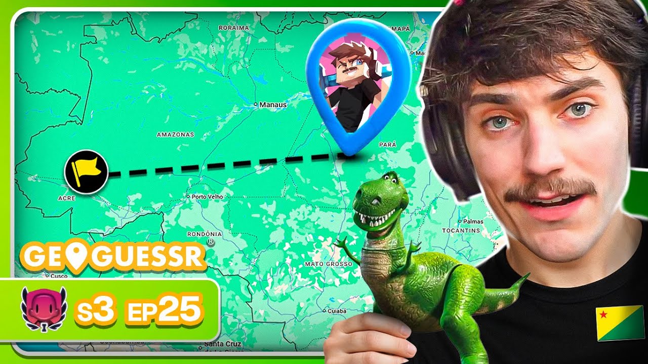 UM BOM GEOGUESSR | GeoGuessr #S3E25