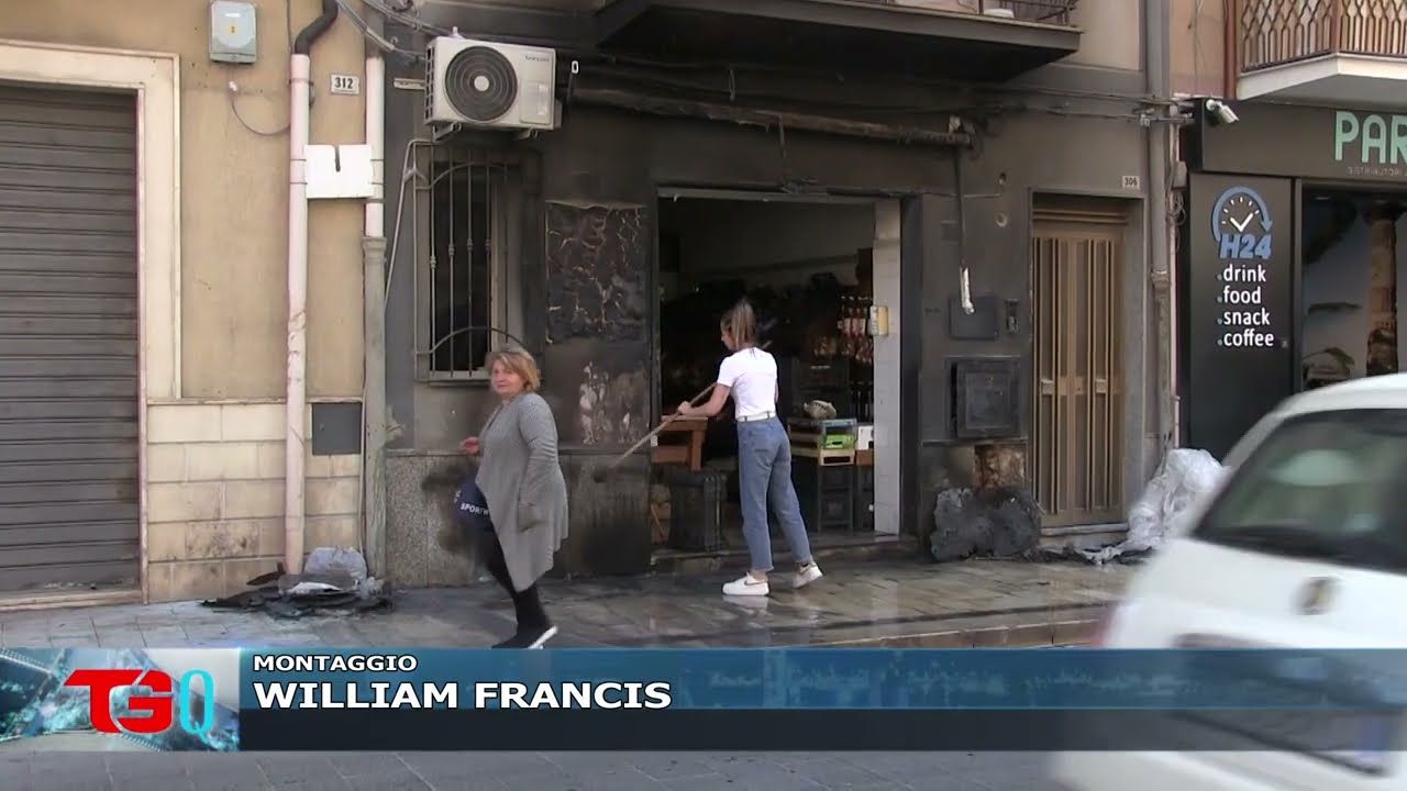 INCENDIO NELLA NOTTE, FIAMME AD UN’ATTIVITÀ DI FRUTTA E VERDURA