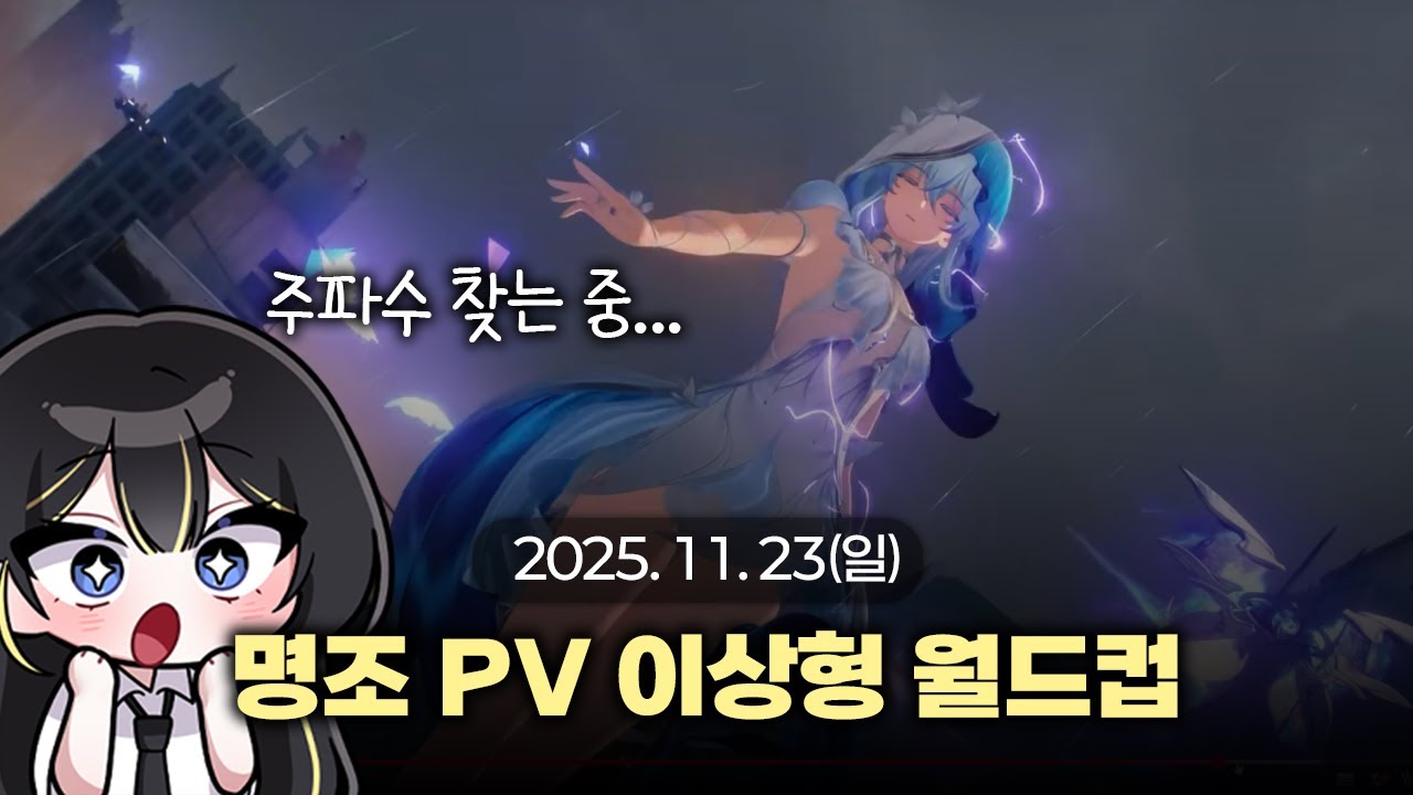 심상치 않은 뉴비의 명조 PV 이상형 월드컵