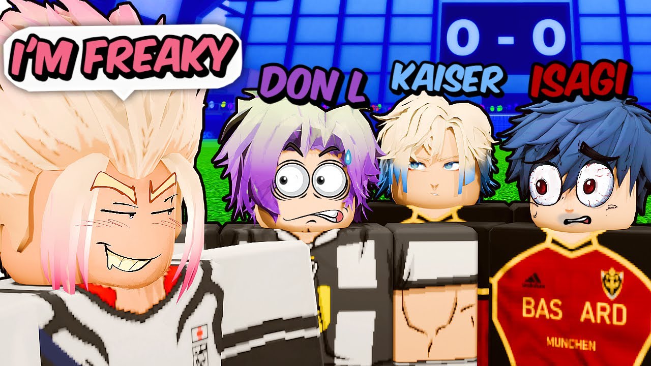 VOICE TROLLING as BLUE LOCK Characters In Roblox Part 2 (hilarious 😂)