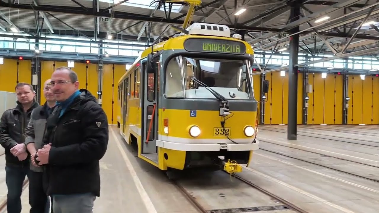 Prezentace autonomního popojíždění tramvají na konečných