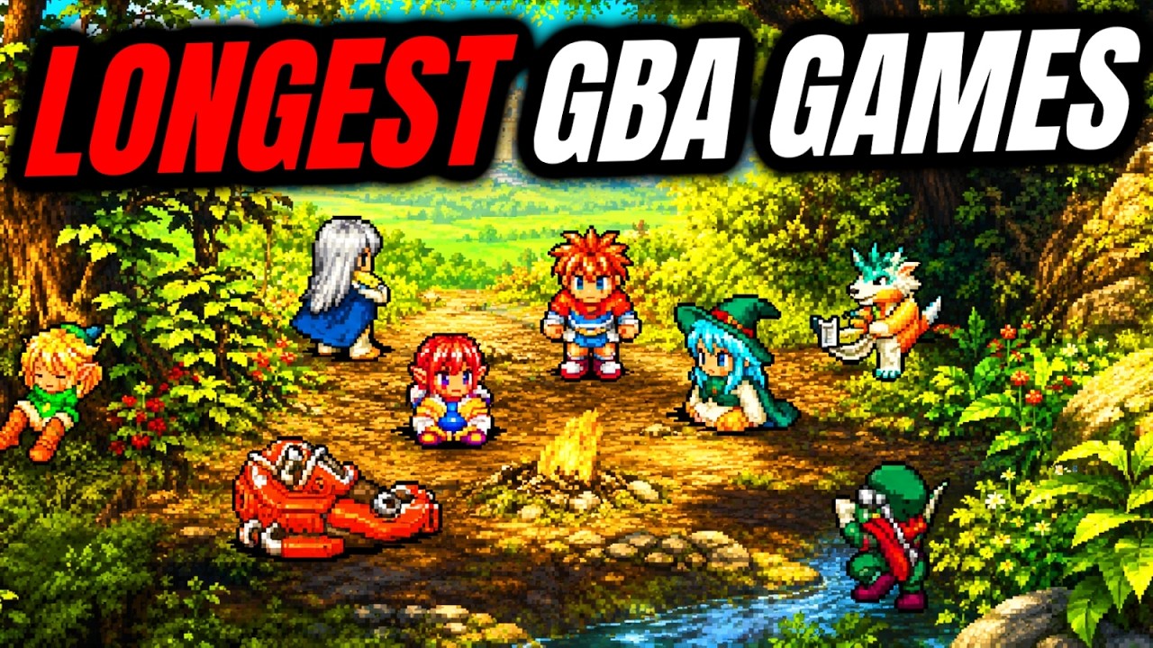 12 огромных игр для GBA, которые можно проходить вечно!