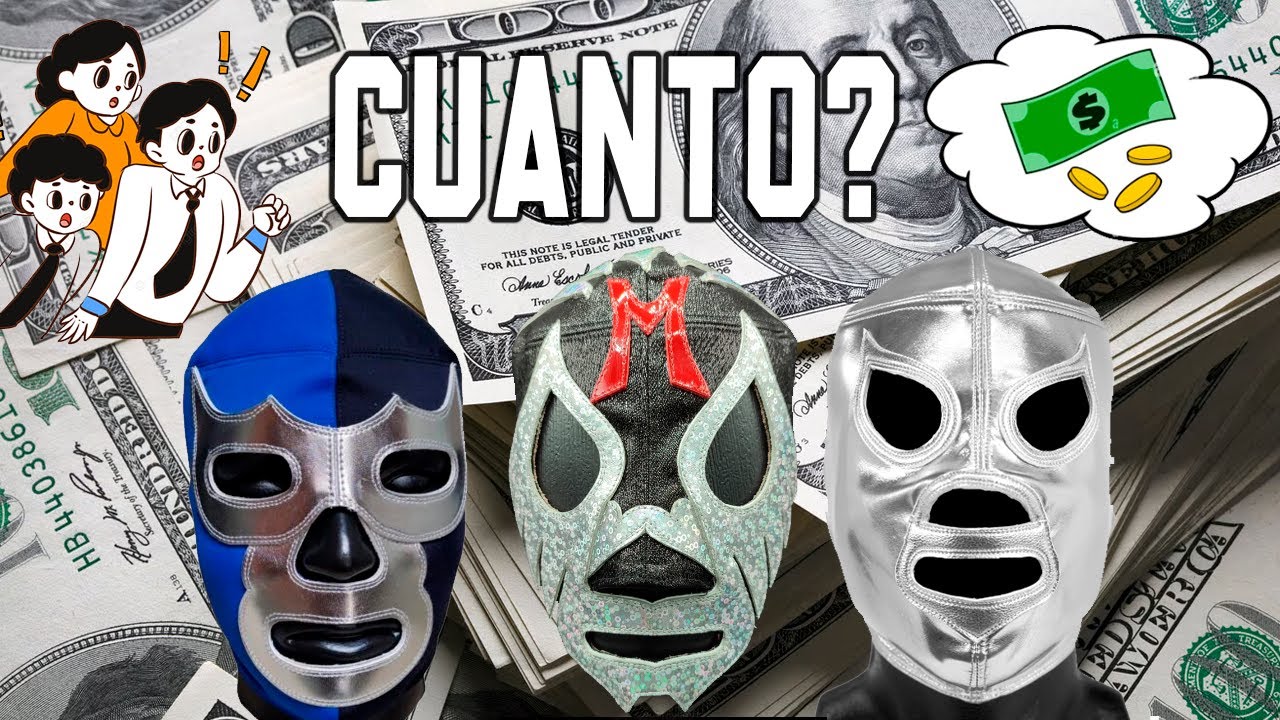 ¿Cuánto cuesta una máscara PROFESIONAL, LUCHADA Y FIRMADA? 🤔