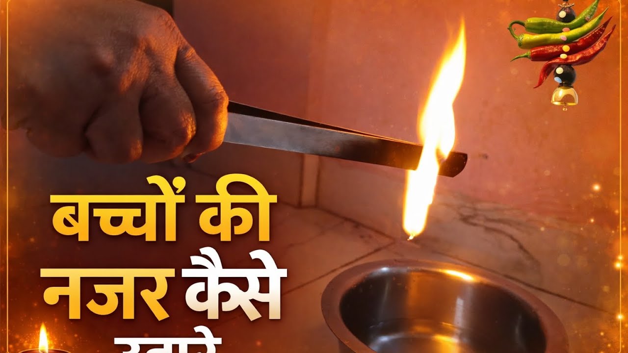 घर पर बच्चों की नजर कैसे उतारे // Ghar per bacchon ki Najar Kaise utare