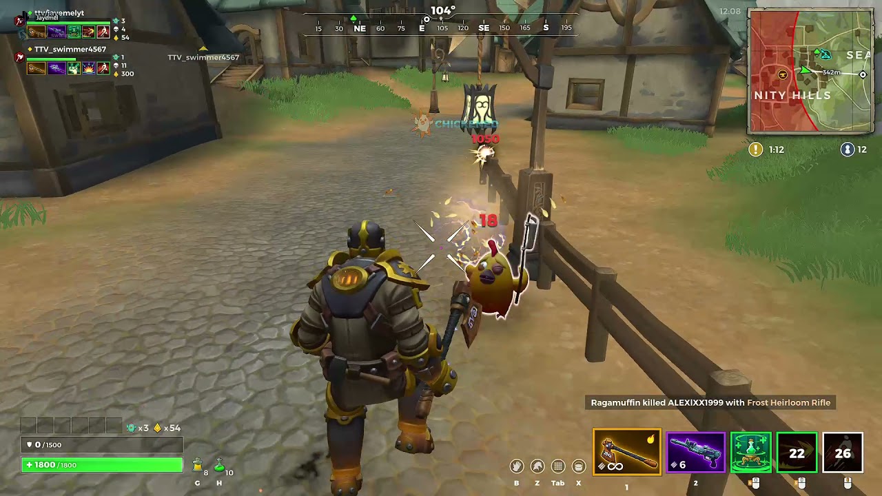 My Fire Throwing Axe is Cursed  (Realm Royale Glitch #2)