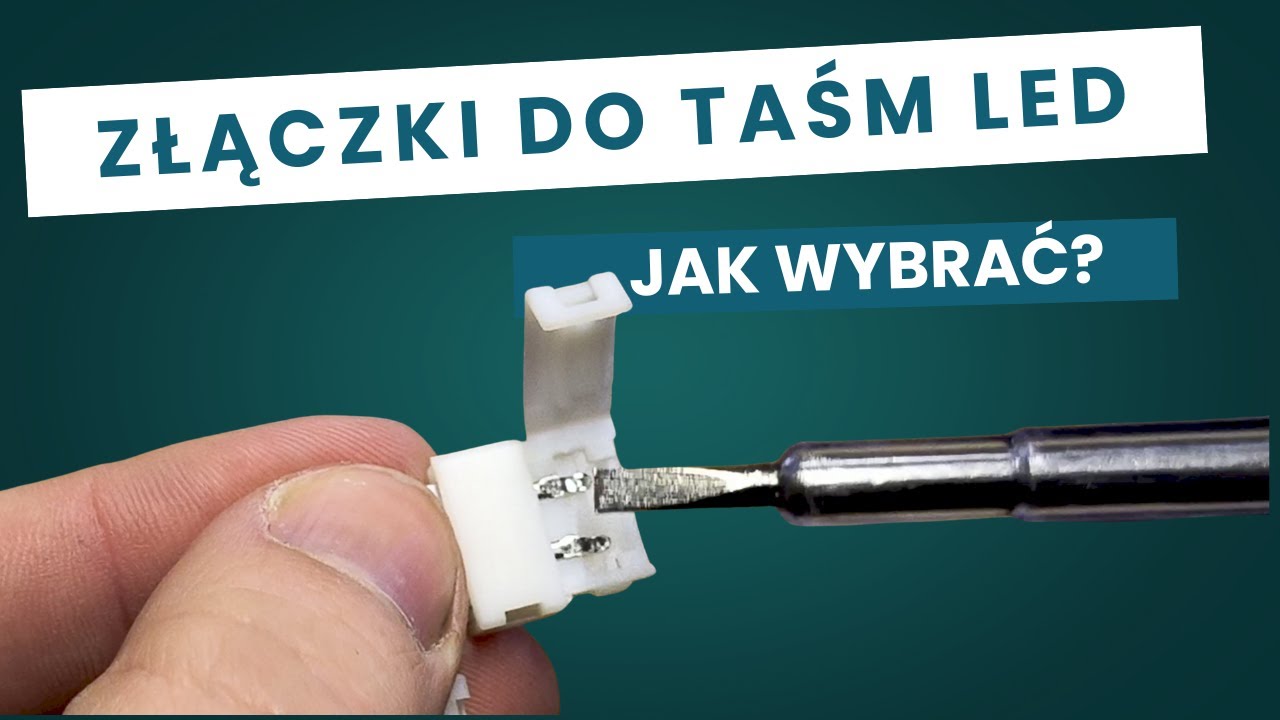 Złączki do taśm LED 2