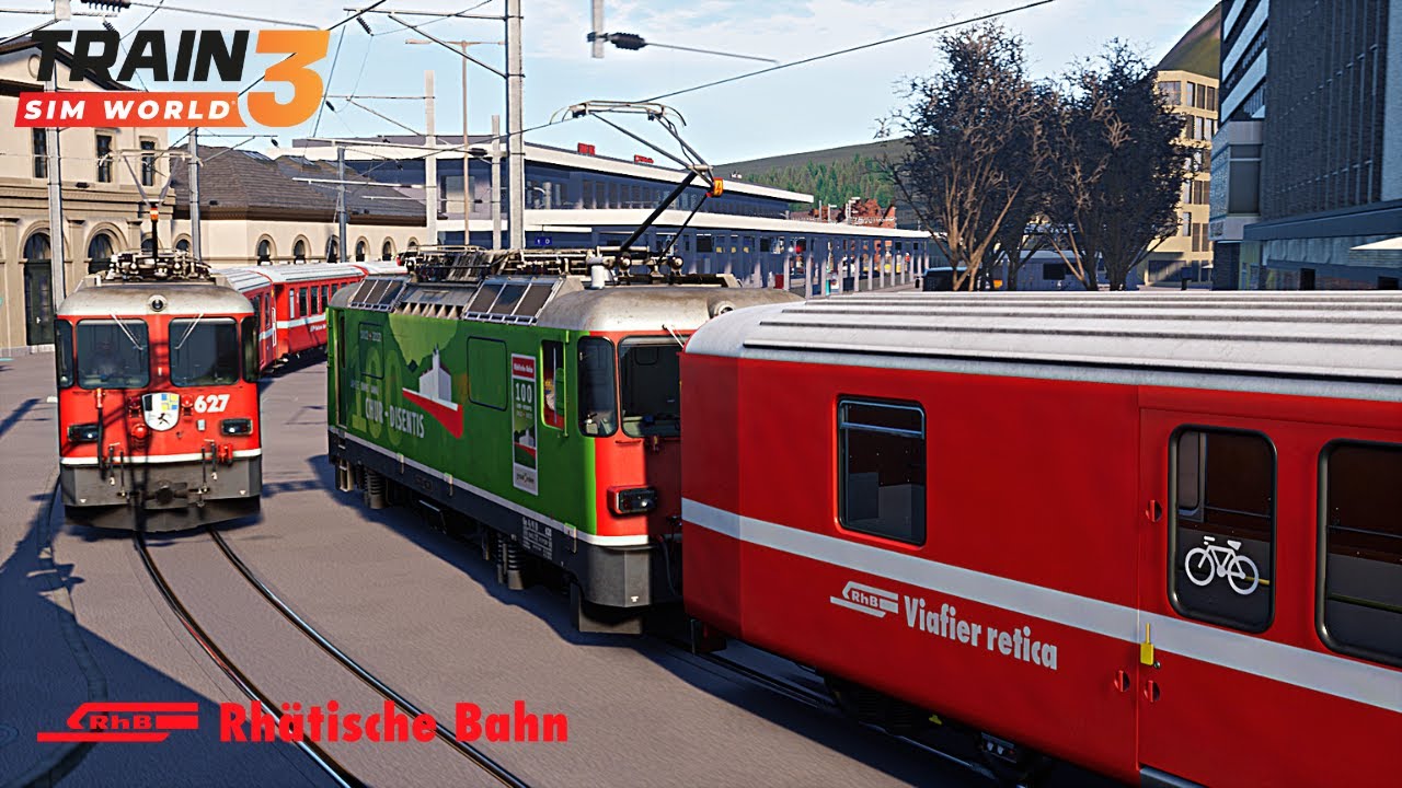 Train Sim World 3 | Passenger Mode | Journey Through Beautiful Switzerland