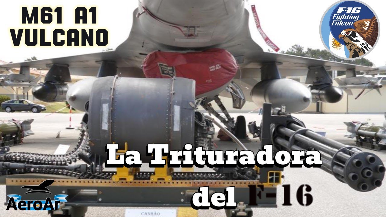 Cañón Rotativo M61A1: La Precisión Letal Explicada