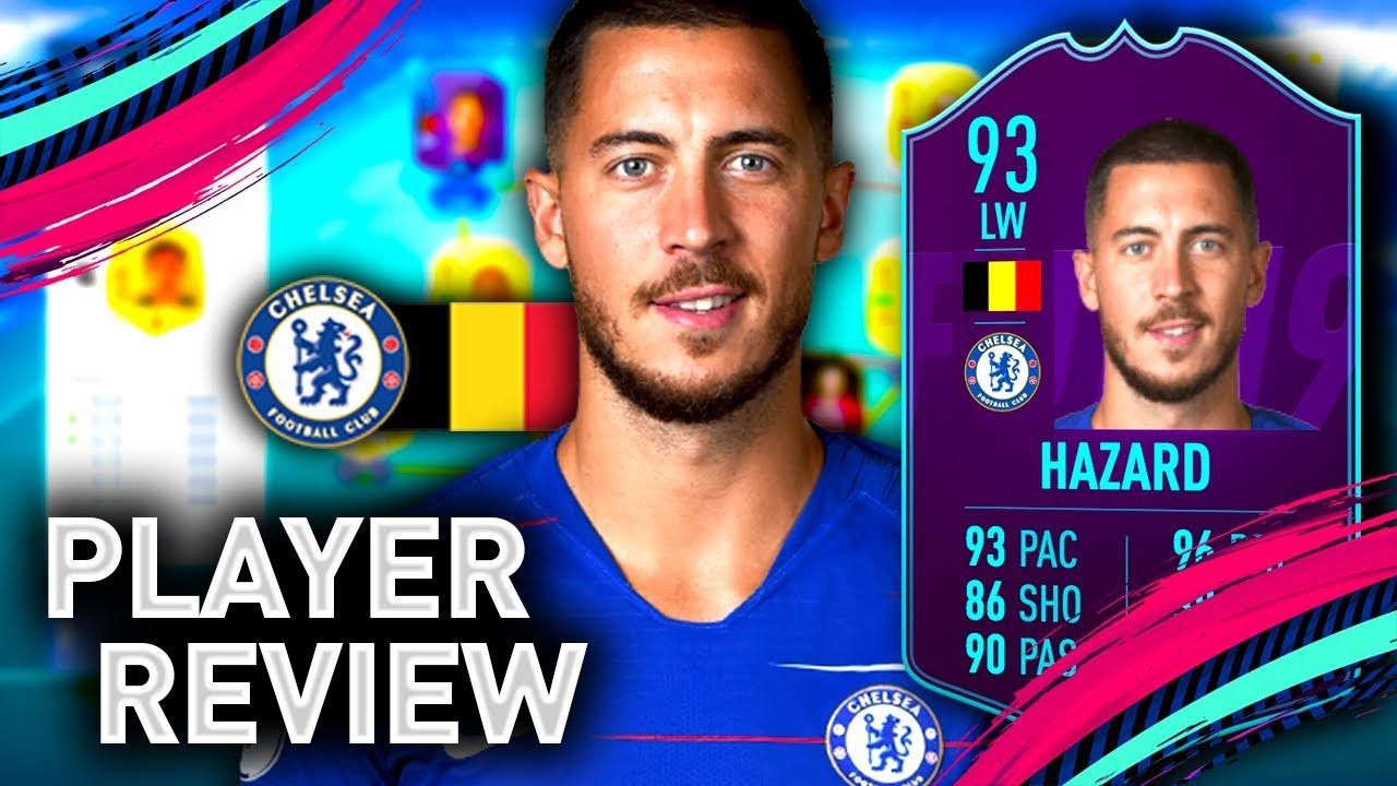 IS 93 HAZARD WORTH IT?! POTM HAZARD PLAYER REVIEW! FIFA 19 ULTIMATE TEAM