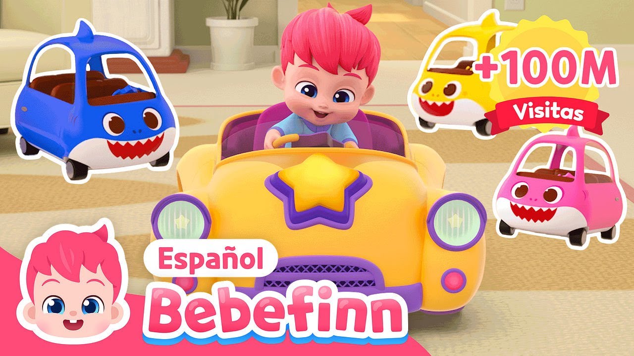 Beb&eacute; Auto🚘 | Cantemos en espa&ntilde;ol e ingl&eacute;s | Baby Car | Bebefinn Canciones Infantiles