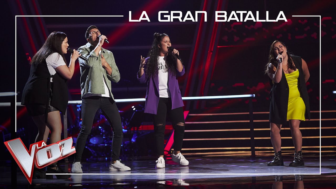 Esperanza, Salma, Tamara y José cantan 'NO!' | La Gran Batalla | La Voz Antena 3 2022