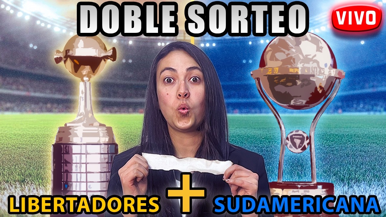 🔴 EN VIVO: SORTEO COPA LIBERTADORES Y SUDAMERICANA 2026 | Reaccionando en Directo