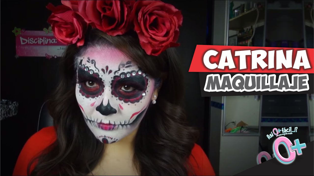 МАКИЯЖ В СТИЛЕ «ДЕНЬ МЕРТВЫХ» ✔ LA CATRINA ★Это просто или еще проще★