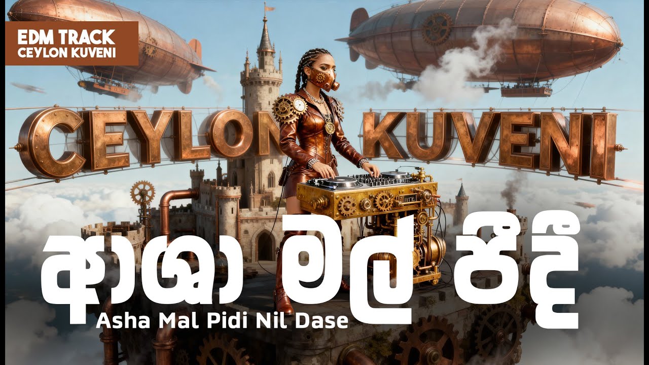 Asha Mal Pidi Nil Dase | ආශා මල් පීදී  | EDM Track | Ceylon Kuveni