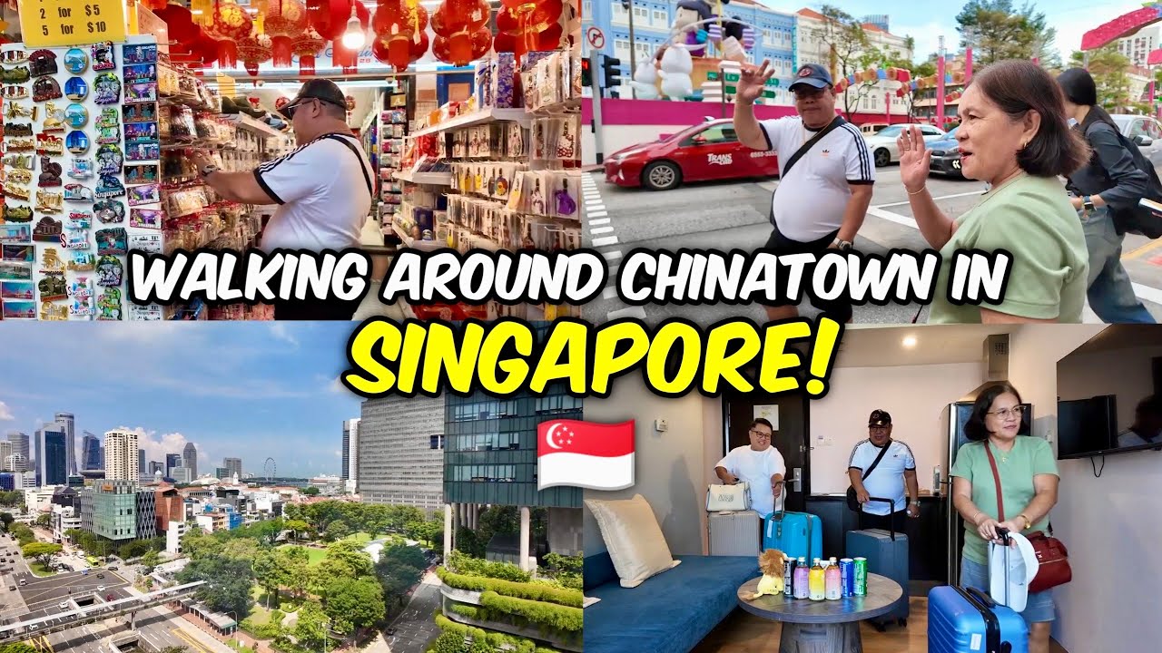 Exploring Chinatown Area + New Hotel Check-in! 🇸🇬 | JM Banquicio
