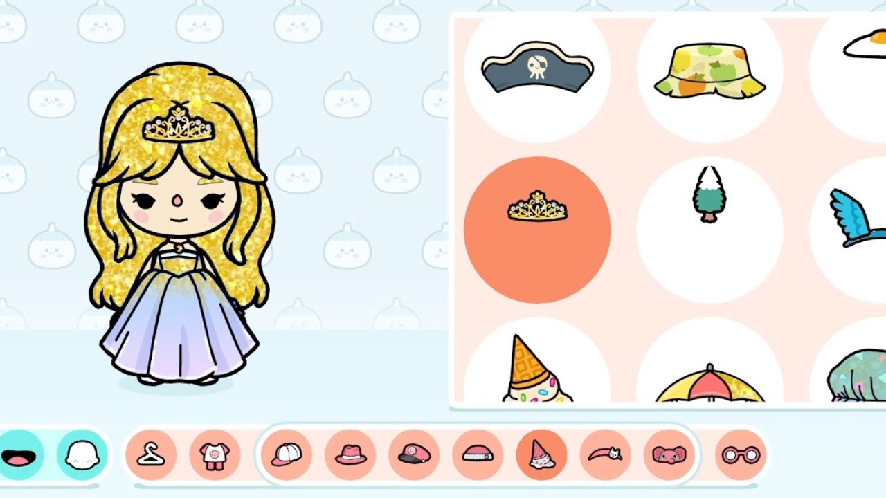 GOLDEN ROYAL FAMILY IDEA IN TOCA BOCA 👑💄🙂💛