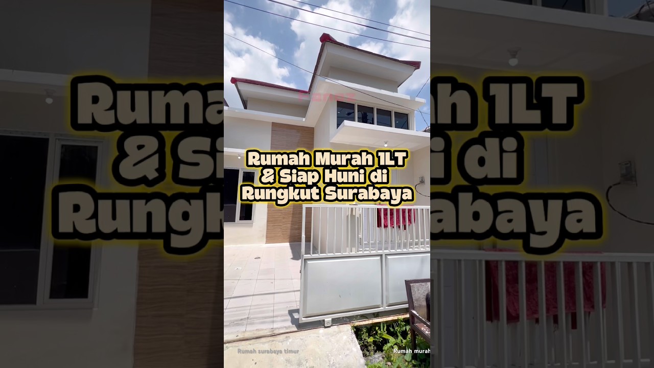 Rumah Murah Surabaya | Rumah Siap Huni | Rumah Minimalis Rungkut | #rumahsiaphuni #rumahminimalis