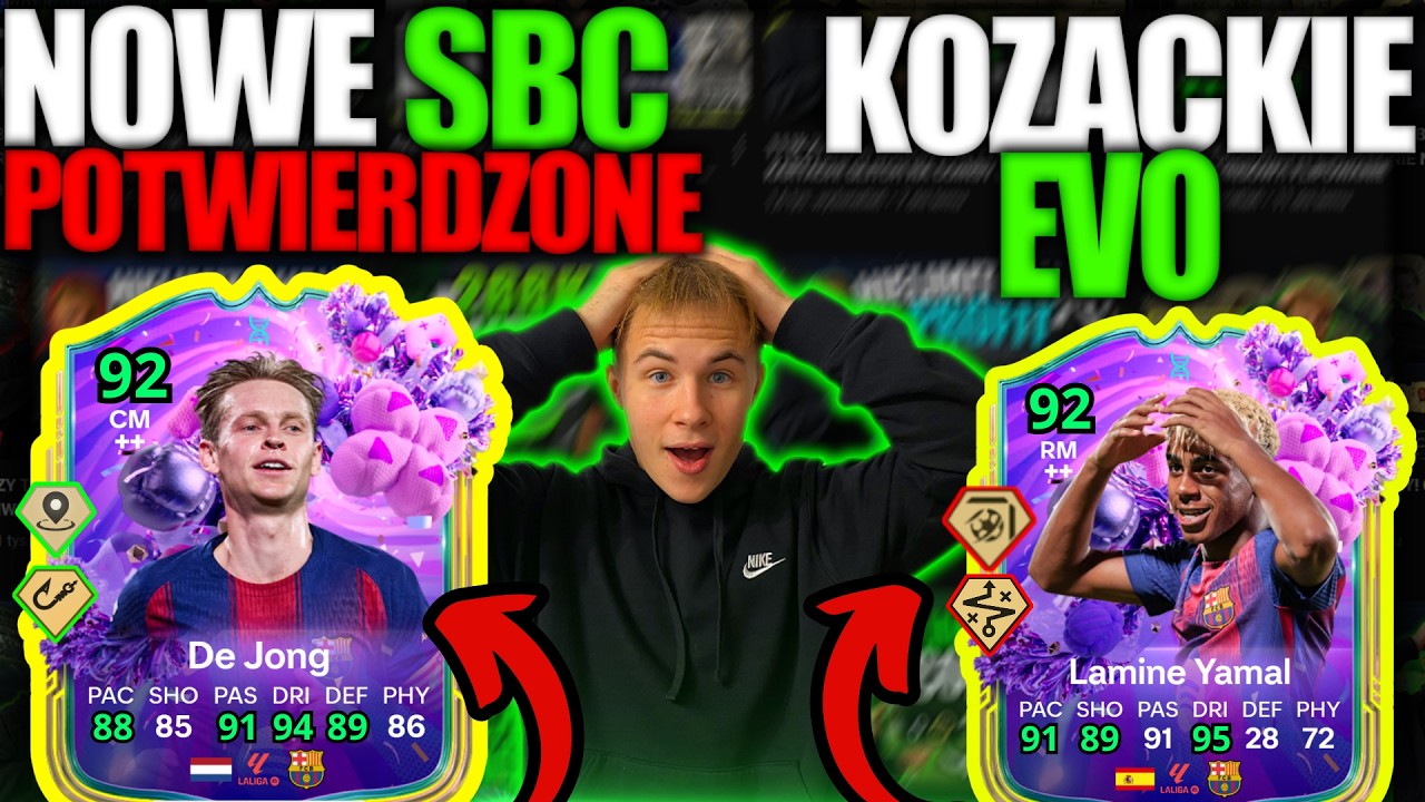 EPICKA EVO URODZINOWA POTWIERDZONA! GENIALNY DE JONG 92 W SBC! EAFC 26