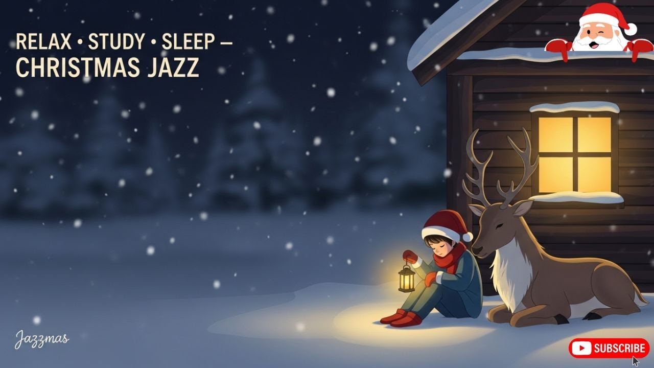 Christmas Jazz – Relaxing Holiday Instrumental for a Cozy Winter Night