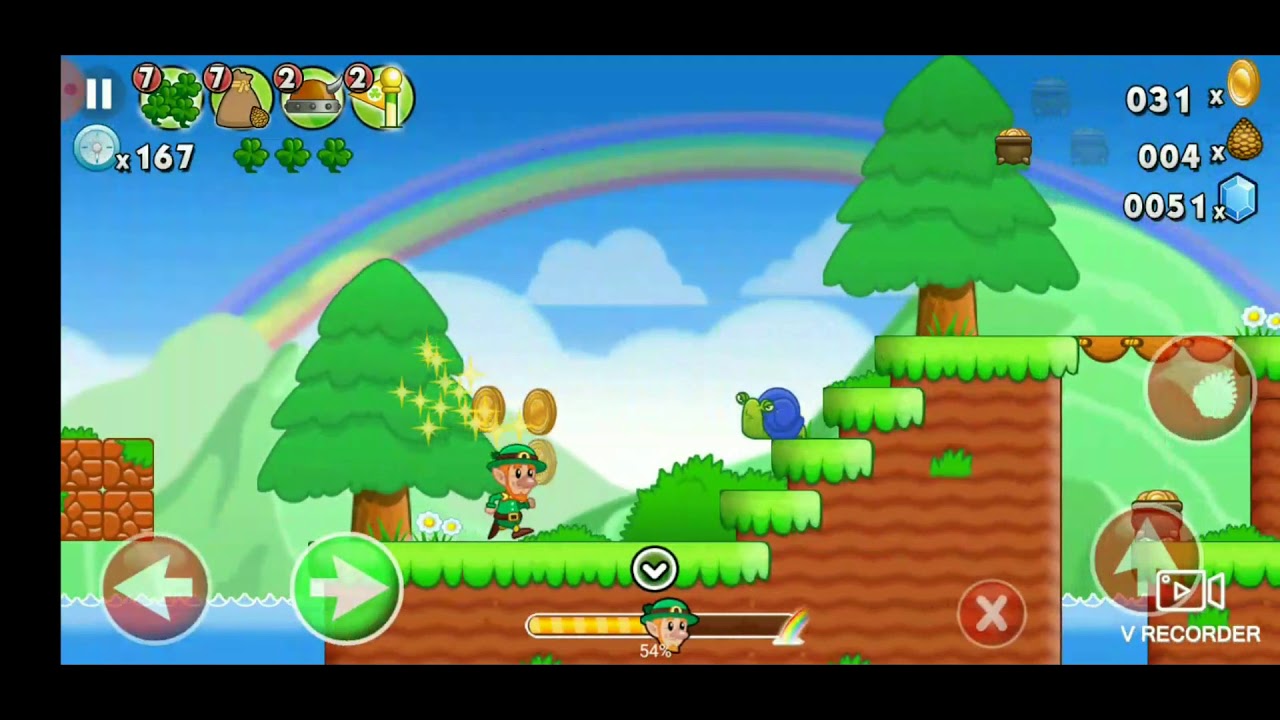 Lep's World (Jogo / Gameplay) - Fases 1.1 a 1.5 (Parte 1)