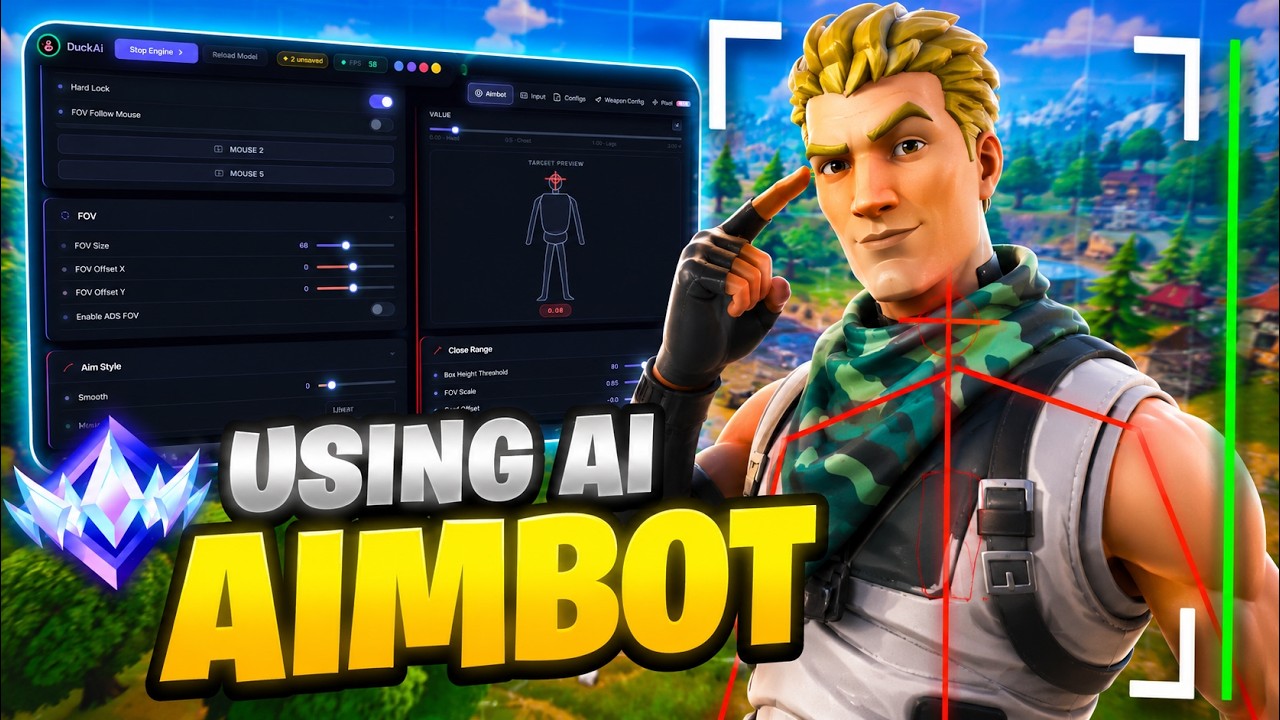 Fortnite AI Aimbot Is Now Better than REAL Cheats.. (we are cooked)