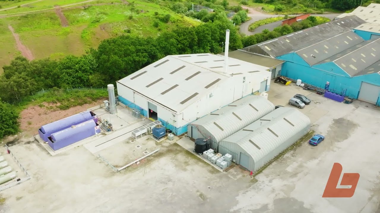 The UK's first continuous pyrolysis plant for recycling end of life tyres 💥